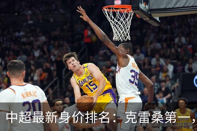 中超最新身价排名：克雷桑第一，米特里策下降，前十外援霸榜